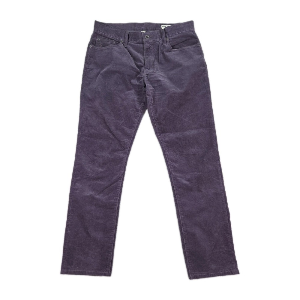 Todd Snyder Corduroy Stretch Pants Mens 32x30‎ Purple Italian Fabric